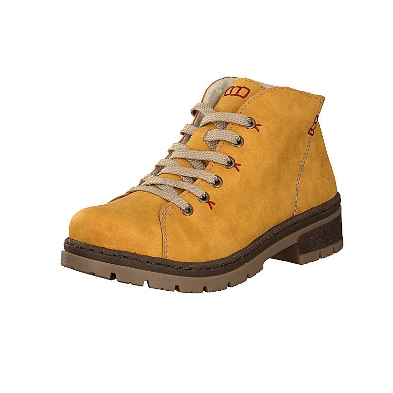 Botas Rieker M7433-68 Para Mulher - Amarelas